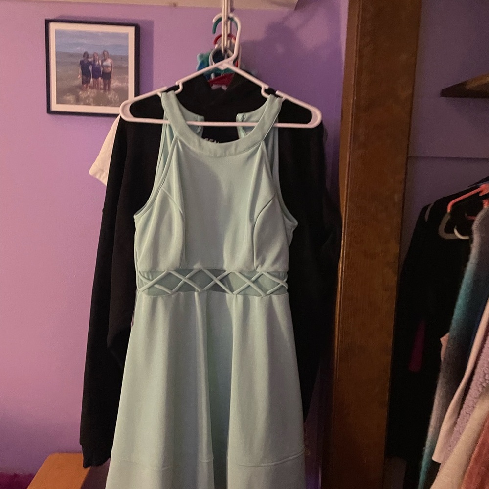 Blue dress xl